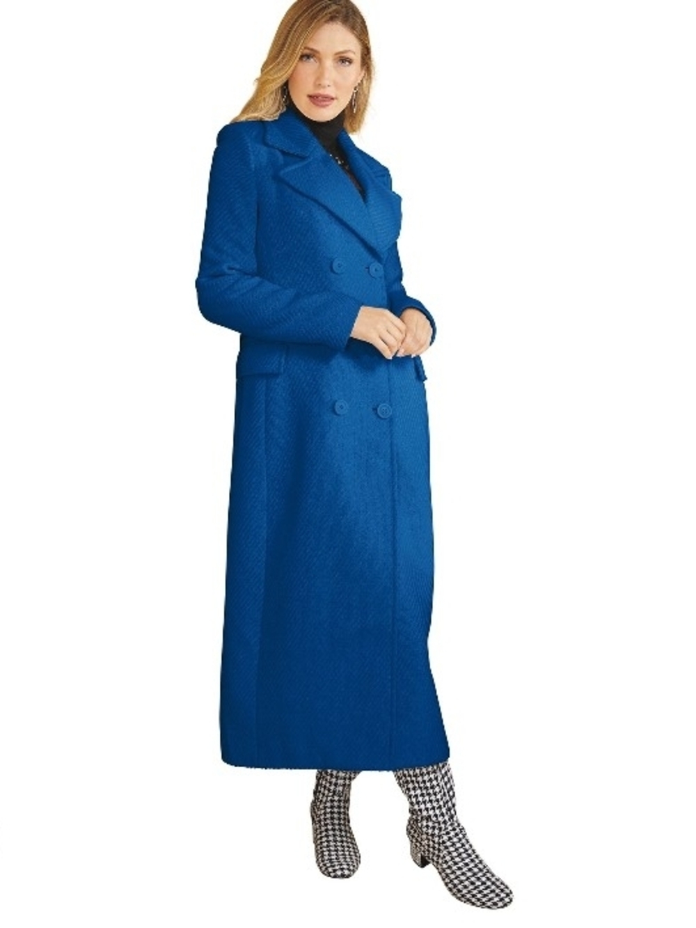 Masseys Bright Blue Ribbed Jacket